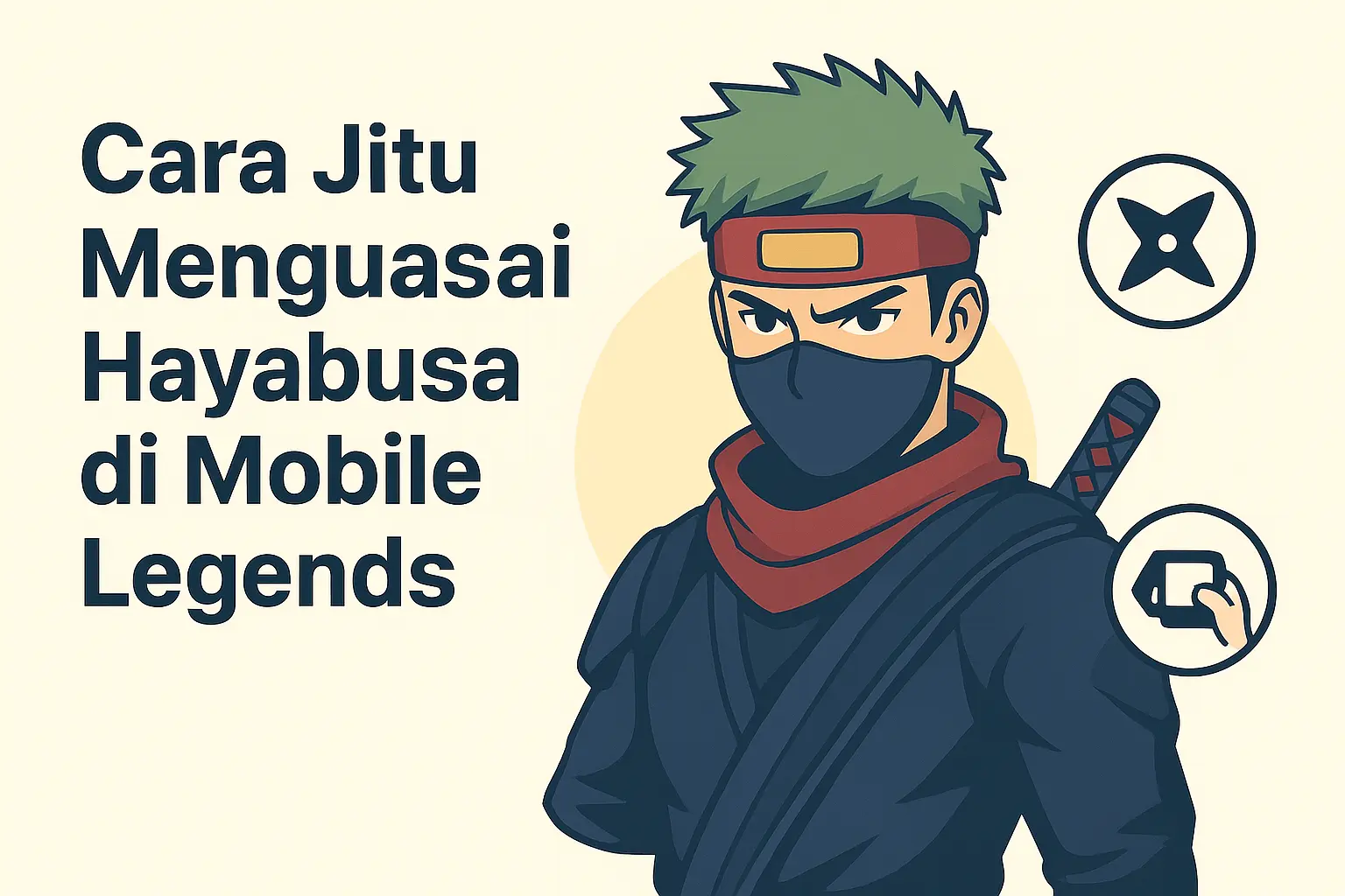 Cara Jitu Menguasai Hayabusa di Mobile Legends