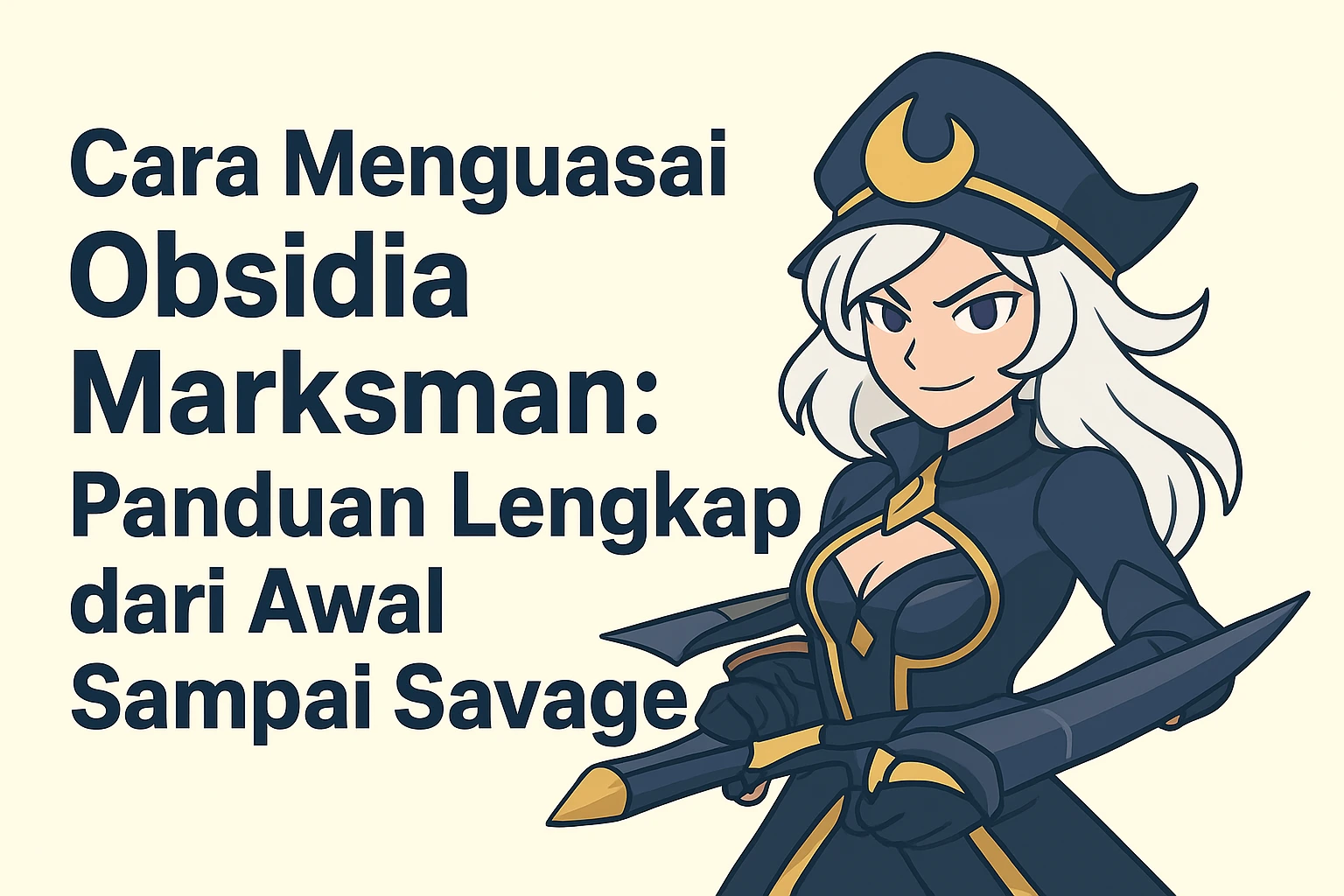 Cara Menguasai Obsidia Marksman Panduan Lengkap dari Awal Sampai Savage