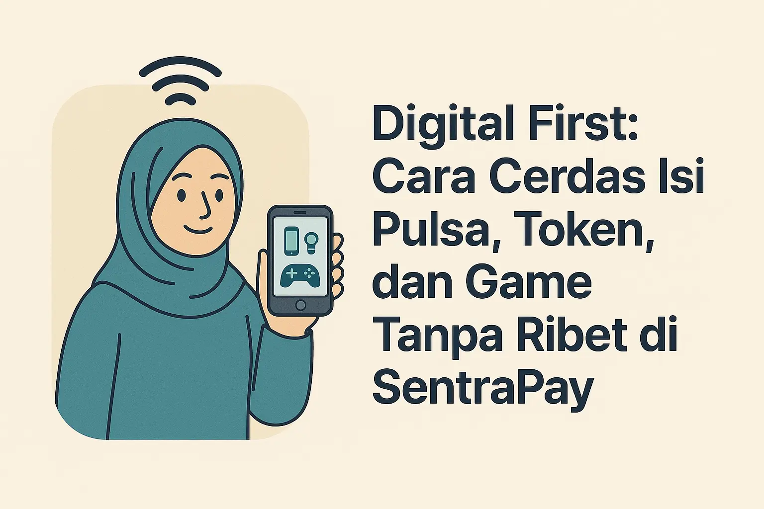 Digital First: Cara Cerdas Isi Pulsa, Token, dan Game Tanpa Ribet di SentraPay