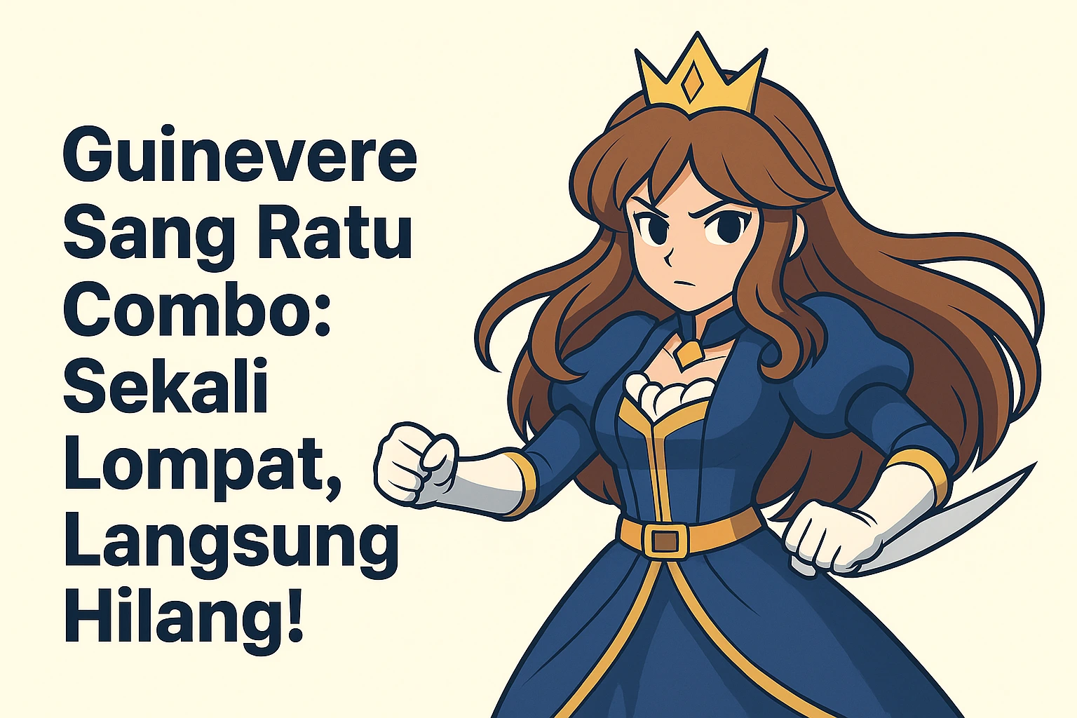Guinevere Sang Ratu Combo: Sekali Lompat, Langsung Hilang!